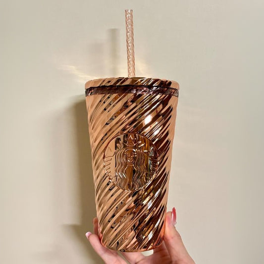 Starbucks Taiwan 2025 Christmas Party Serie cold water cup 16oz coming with stopper