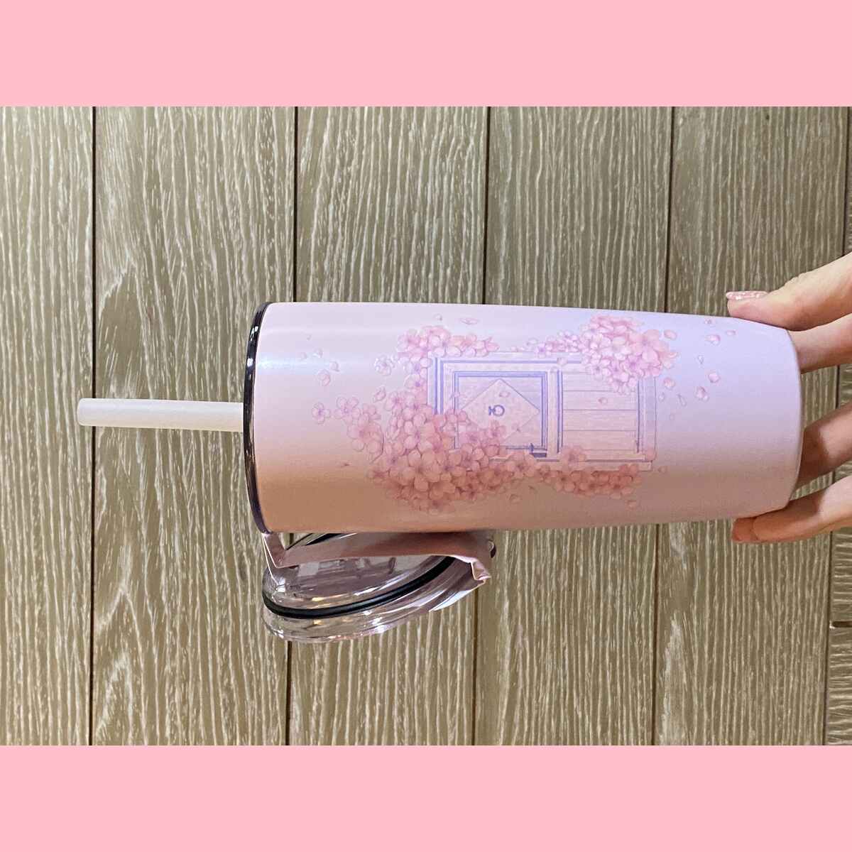 Starbucks Taiwan 2024 Sakura series Stainless steel cup 591ml loveinstarbucks loveinstarbucks