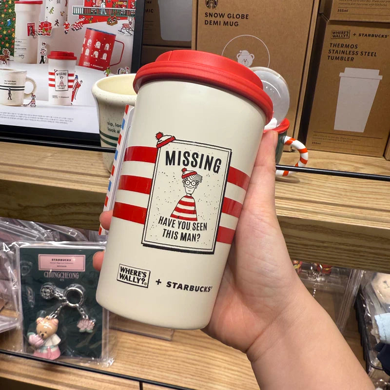 Starbucks Korea 2025 Christmas series Stainless steel cup 355ml