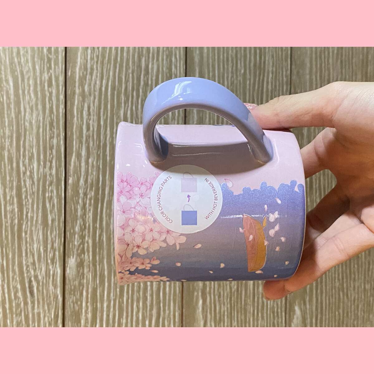 Starbucks Taiwan 2024 Sakura series purple pink mug loveinstarbucks loveinstarbucks