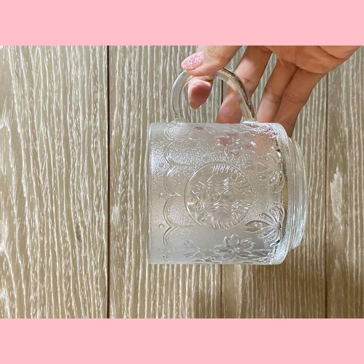 Starbucks Taiwan 2024 Sakura series clear mug 400ml loveinstarbucks loveinstarbucks