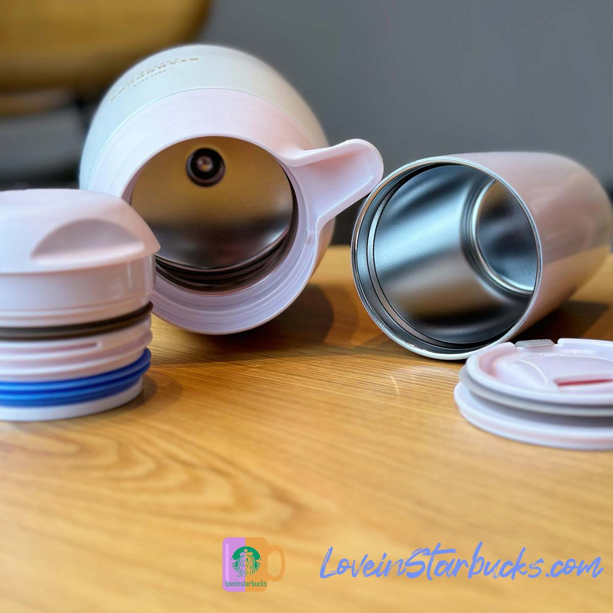 2023 China Starbucks Peach Blossoms Thermal Pot with BOX Starbucks loveinstarbucks