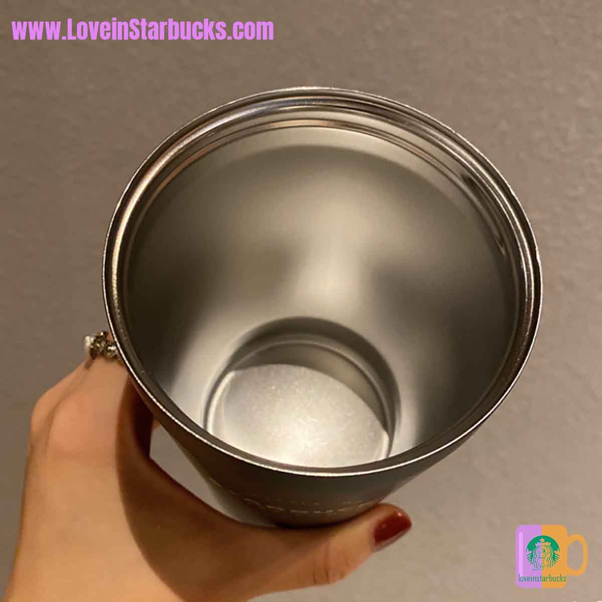 Starbucks tumblers China 2020 Xmas Red and black stainless steel accompanying cup with bag 384ml Starbucks loveinstarbucks