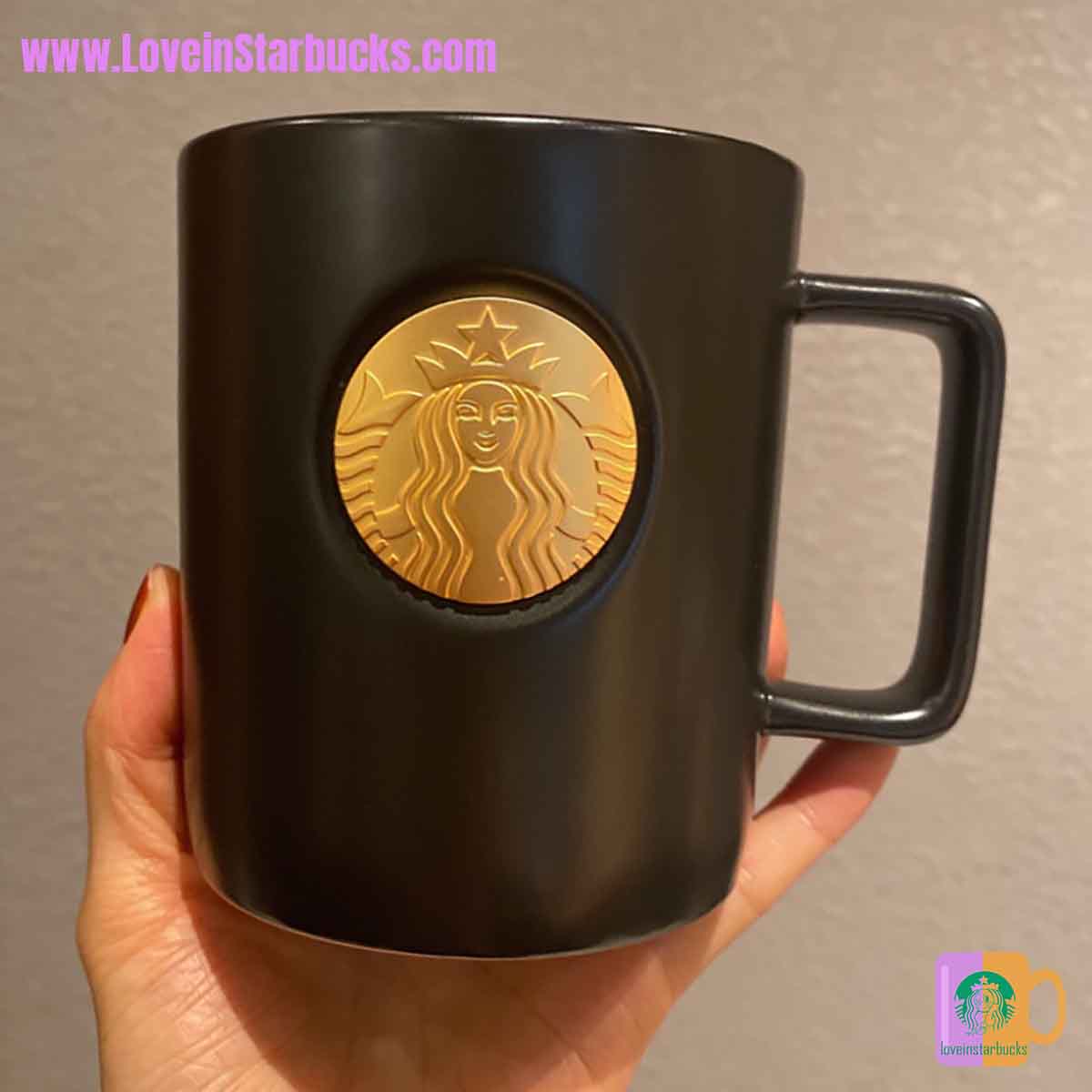 Starbucks tumblers China 2020 Xmas Black gold mug Starbucks loveinstarbucks