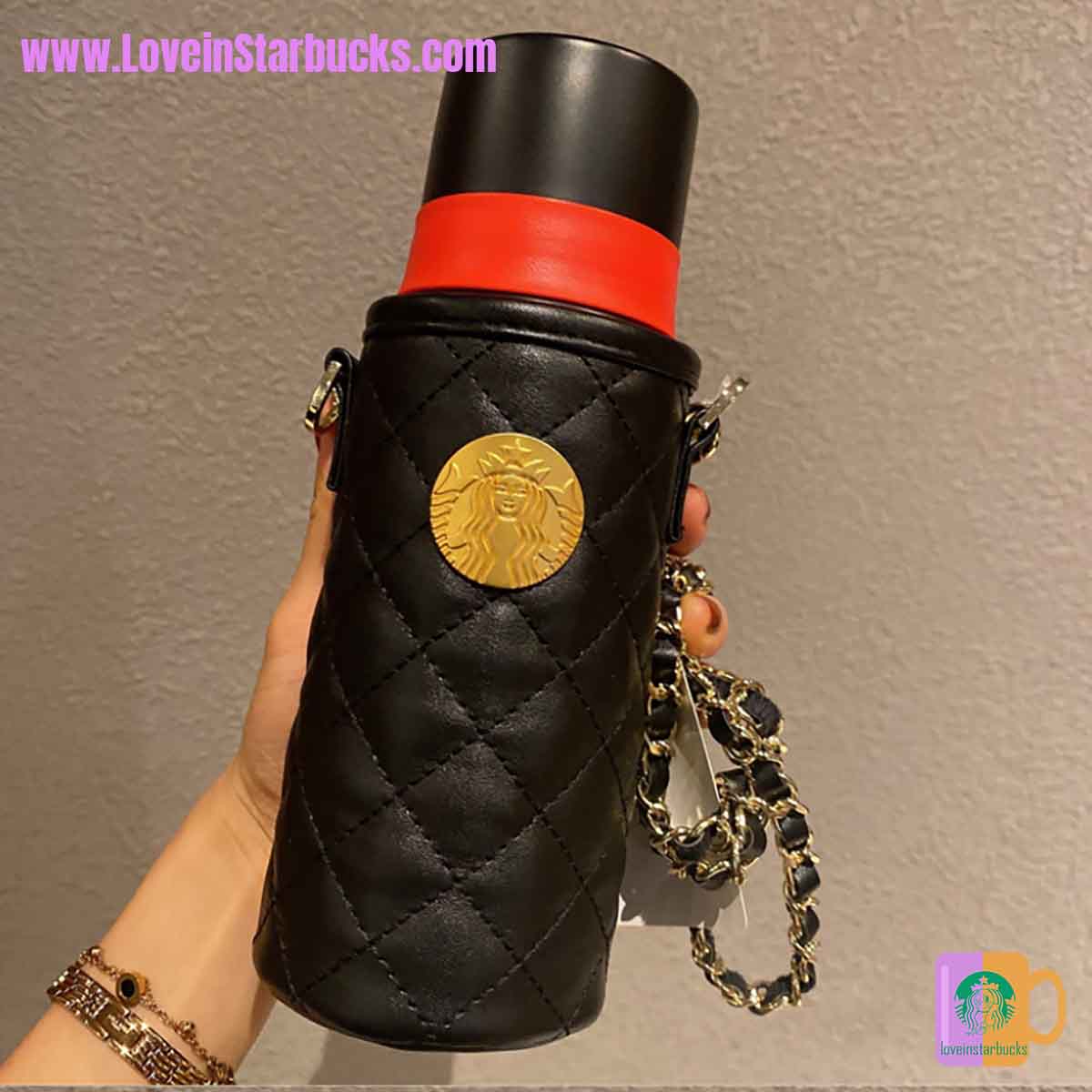 Starbucks tumblers China 2020 Xmas Red and black Stainless steel insulated cup 370ml Starbucks loveinstarbucks