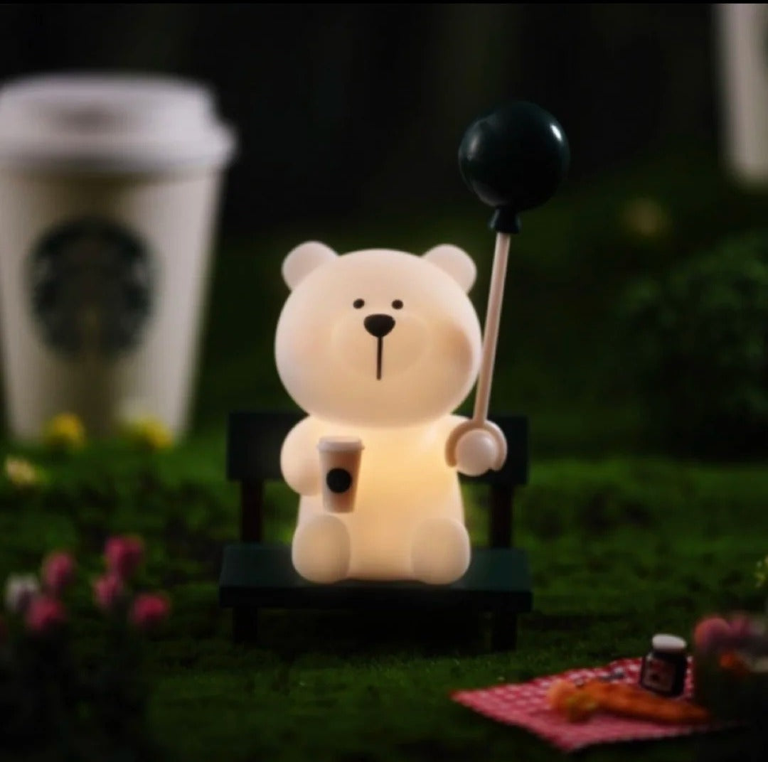 Starbucks China 2023 Bearista and Moomin mini Night Light ornaments starbucks loveinstarbucks