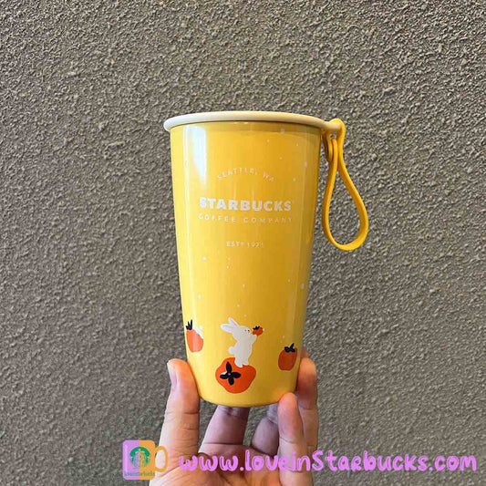 Starbucks tumblers China 2023 Lucky Rabbit new year Thermos stainless steel tumbler 355ml Starbucks loveinstarbucks