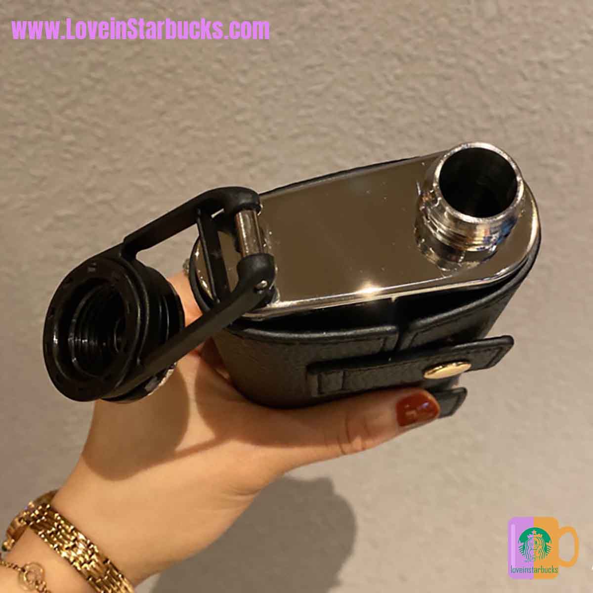 Starbucks tumblers China 2020 Xmas Rivet wine bottle shape Stanley cup 273ml Starbucks loveinstarbucks