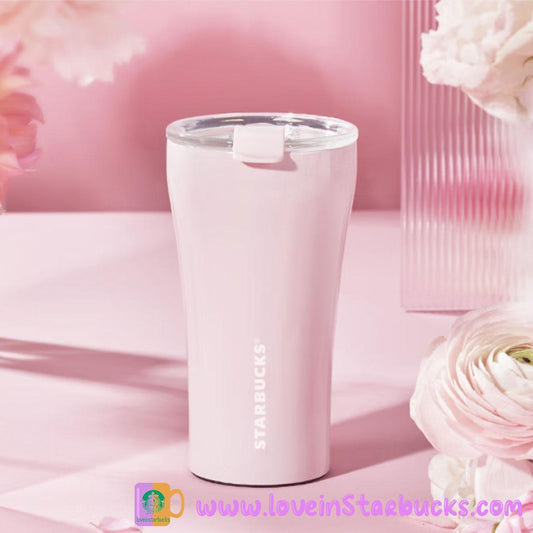Starbucks China 2023 Spring Cute Rabbit Pink stainless steel accompanying cup 350ml Starbucks loveinstarbucks