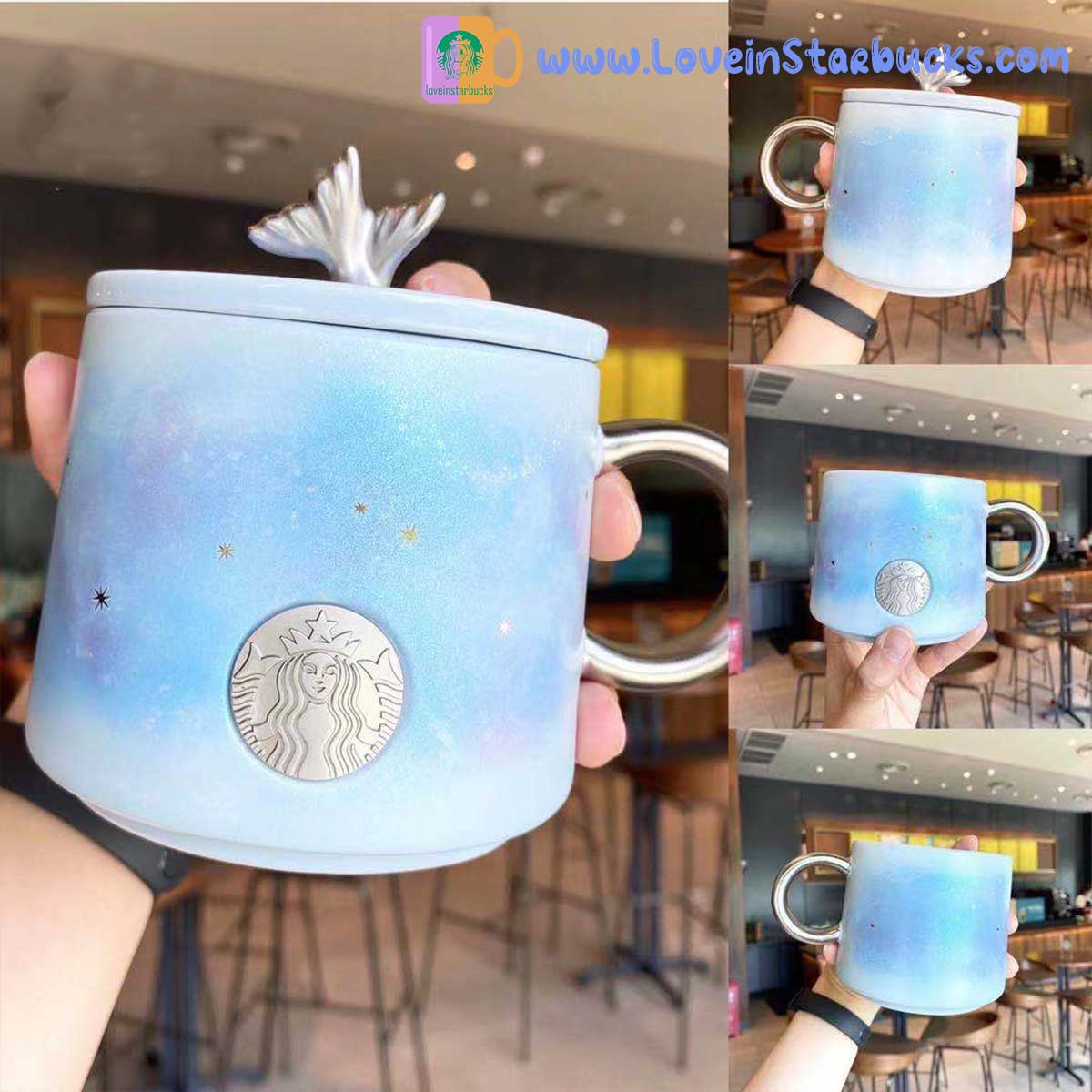 Starbucks tumblers 2021 China Dream star Pisces Tail Mug 400ml Starbucks loveinstarbucks