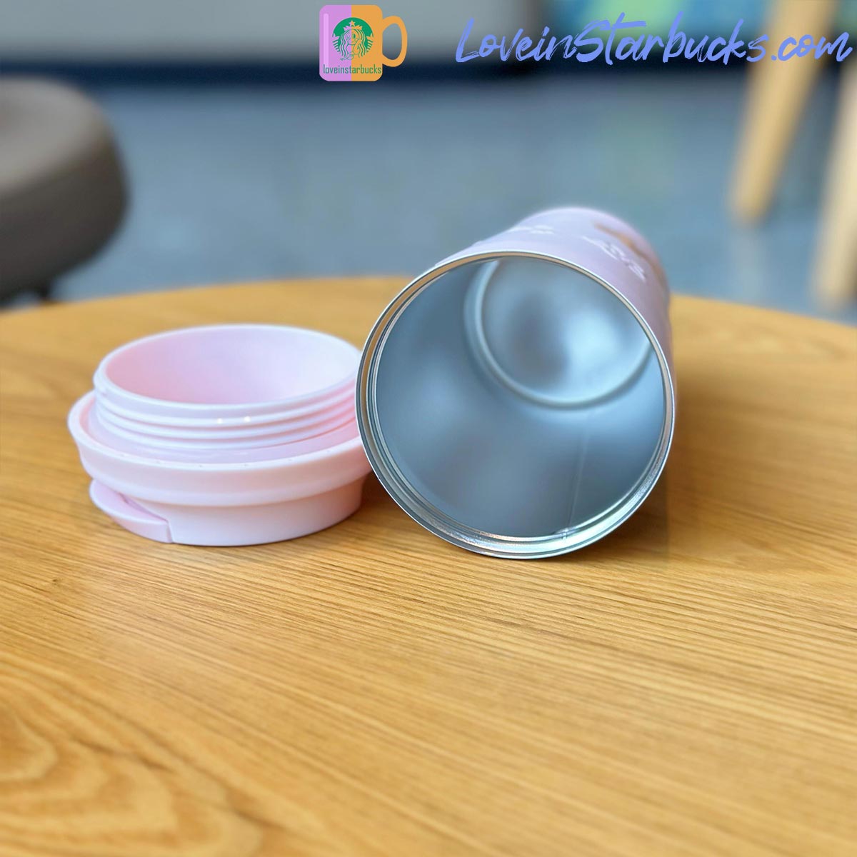 2023 China Starbucks Peach Blossoms stainless steel tumbler 384ml Starbucks loveinstarbucks