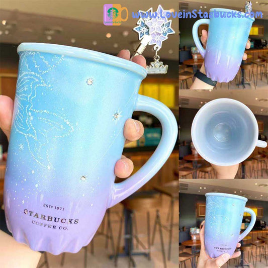 Starbucks tumblers 2021 China Dream star Stick diamond mug 425ml Starbucks loveinstarbucks