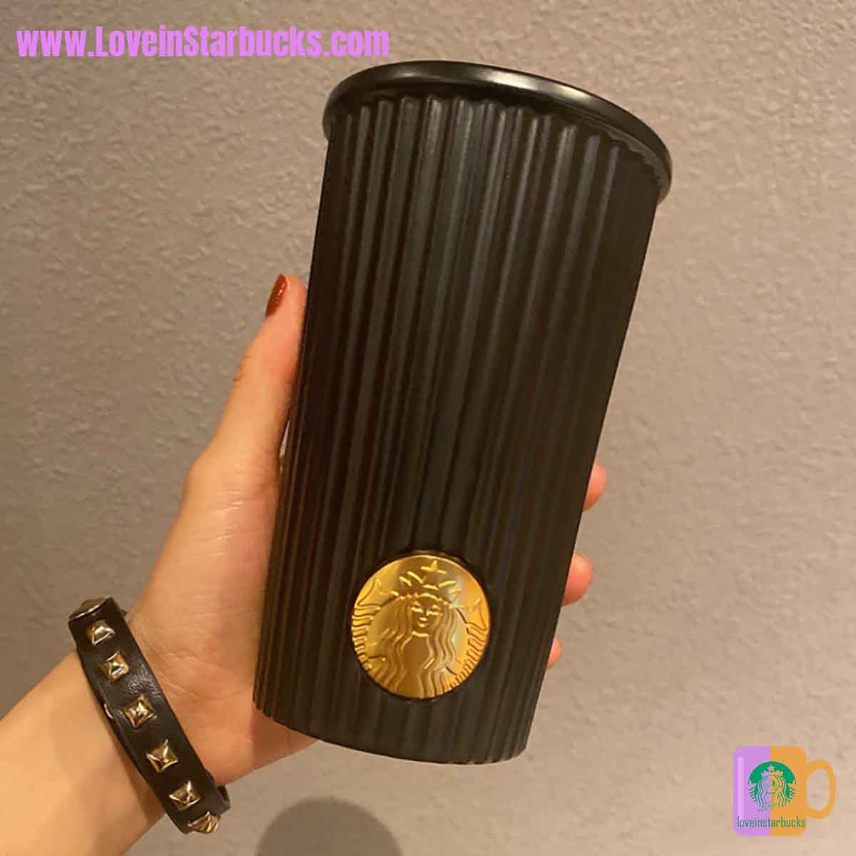 Starbucks tumblers China 2020 Xmas Rivet double-layer mug 355ml Starbucks loveinstarbucks