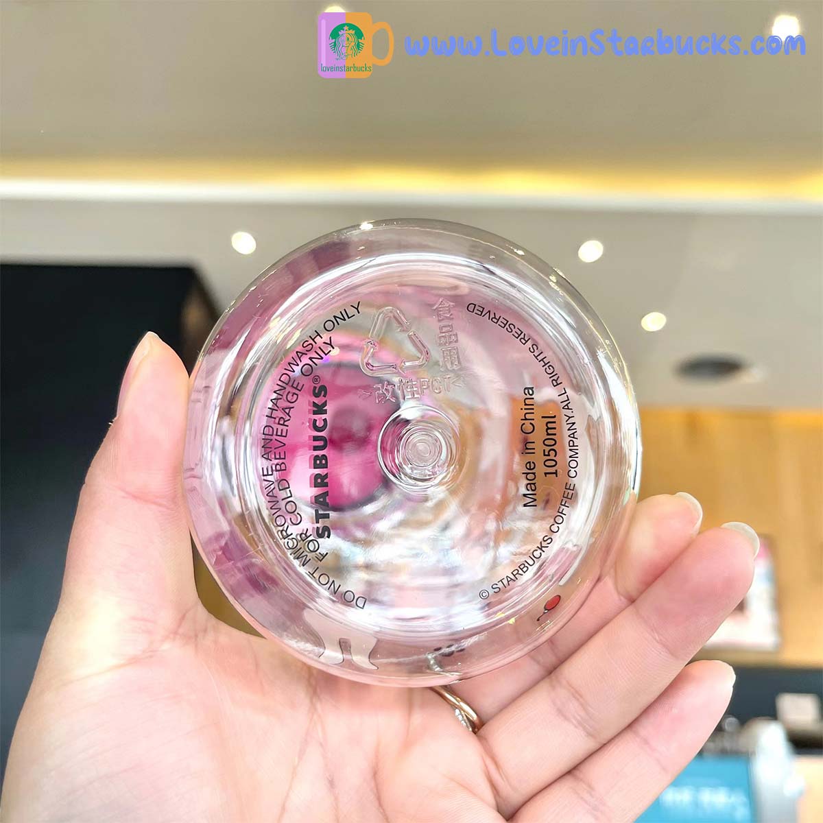 Starbucks 2023 China kate spade co-branded cat Plastic cup 1050ml set Starbucks loveinstarbucks