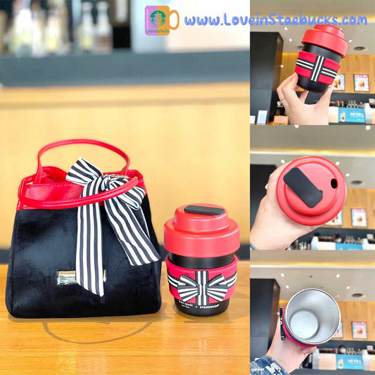 Starbucks 2023 China kate spade co-branded Stainless steel cup set 420ml Starbucks loveinstarbucks