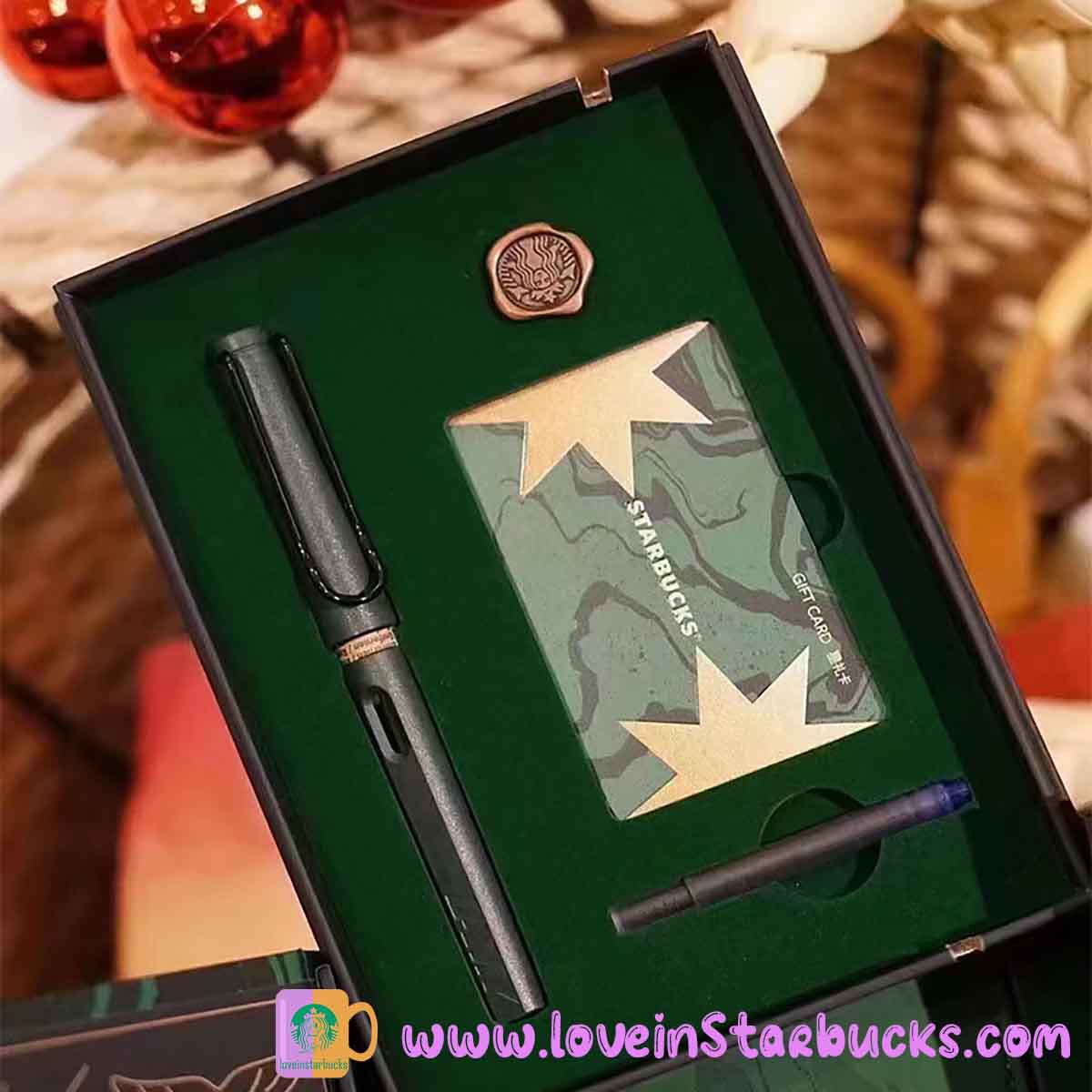 Starbucks LAMY co-branded Custom Pen Gift Box- without card Starbucks loveinstarbucks