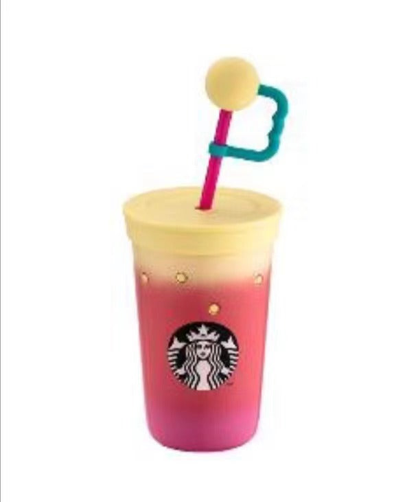 Starbucks tumblers Taiwan Summer 2 cold straw cups Starbucks loveinstarbucks