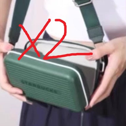 Starbucks China mini suitcase bag - without gift card Starbucks loveinstarbucks