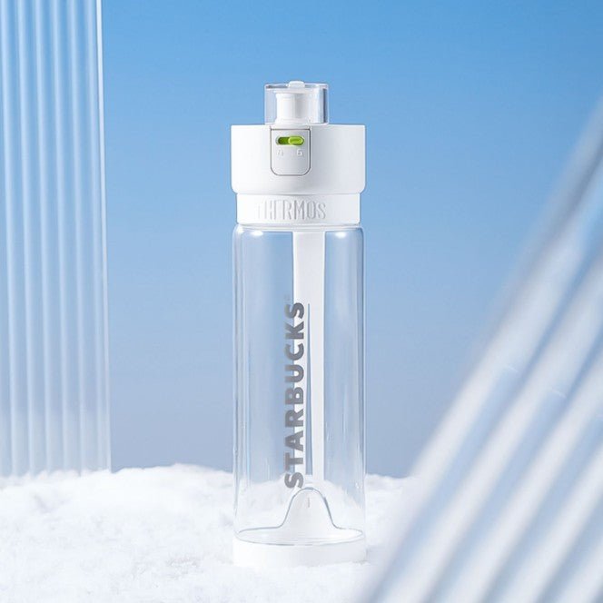 Starbucks China 2022 Ski series - white plastic cup 660ml Starbucks loveinstarbucks