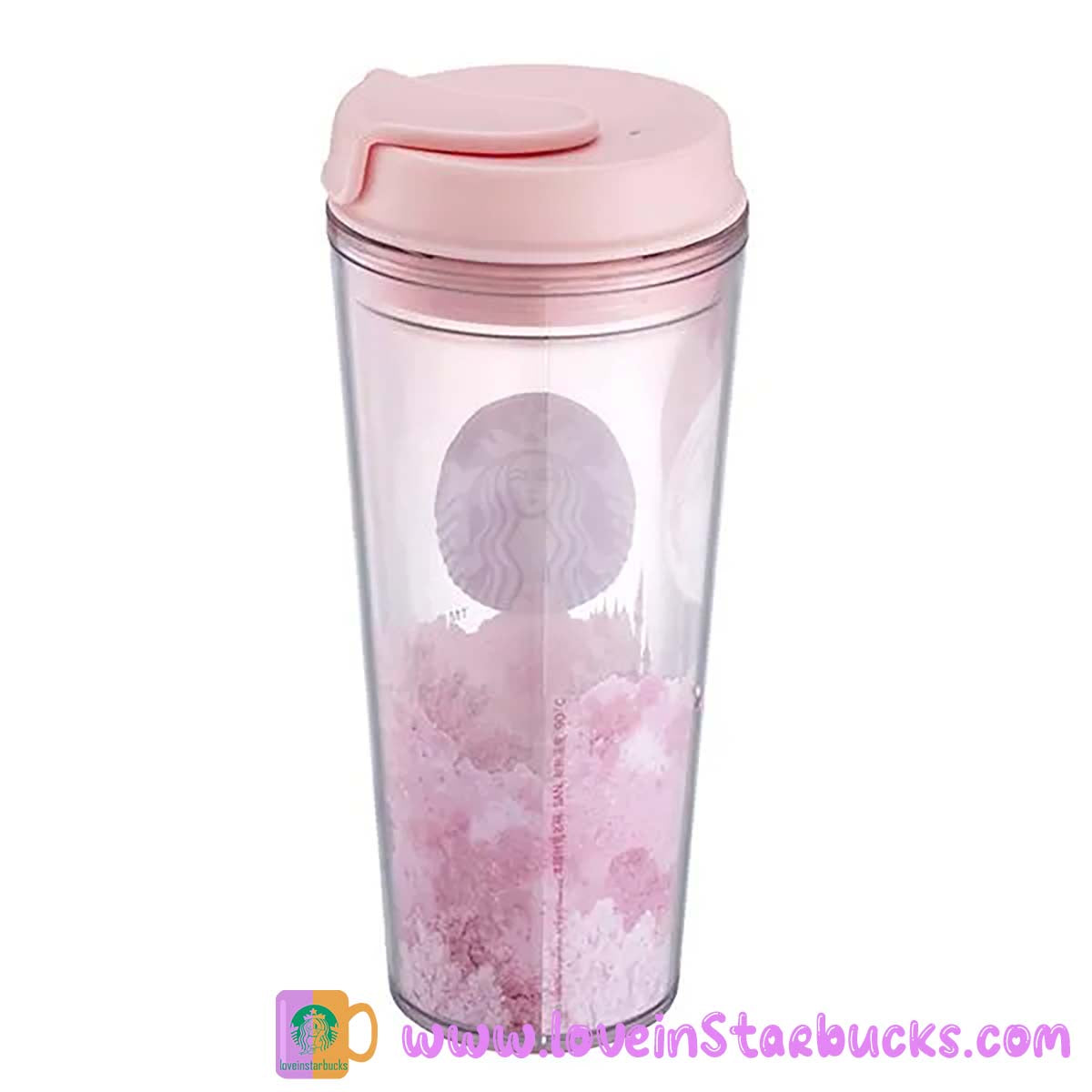 Starbucks Asia 2023 Sakura series - Cherry blossoms castle cold cup 16oz tumbler Starbucks loveinstarbucks