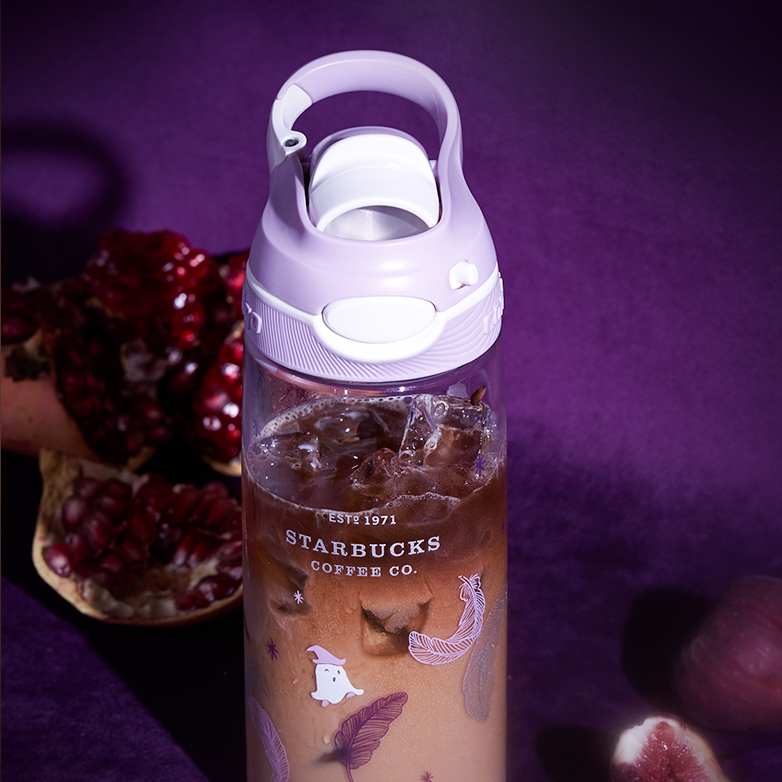 Starbucks China 2022 Halloween 600ml ContiGo temperature changing color cup Starbucks loveinstarbucks