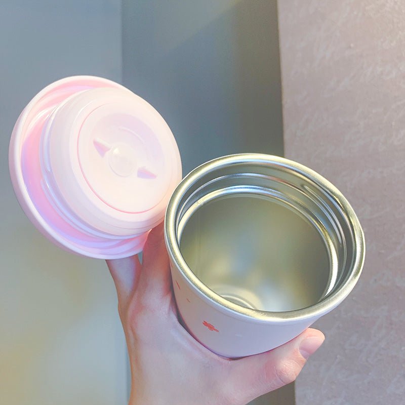 Flawed Starbucks 2022 China Sakura Stainless Steel Travel Cup 370ml -- Flawed -Flawed Starbucks loveinstarbucks