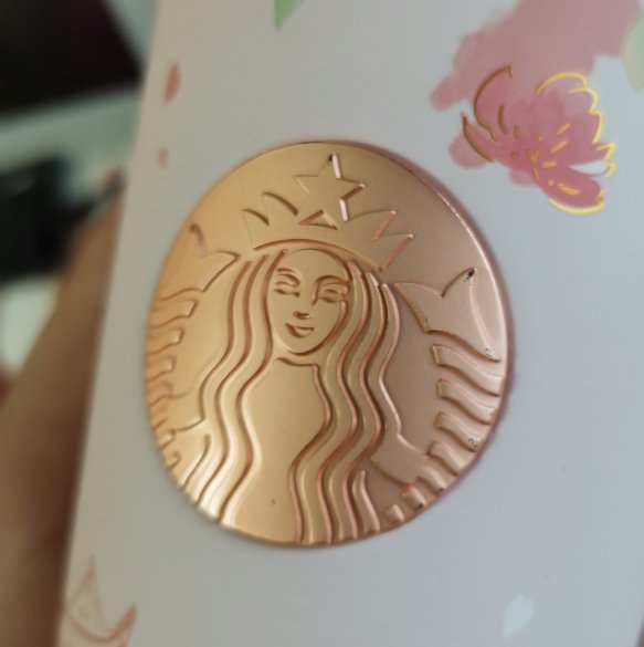 Flawed Starbucks 2022 China Sakura Stainless Steel Travel Cup 370ml -- Flawed -Flawed Starbucks loveinstarbucks