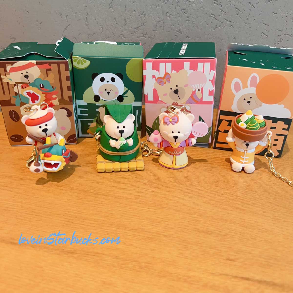 Starbucks China 2023 Keychain blind box Starbucks loveinstarbucks