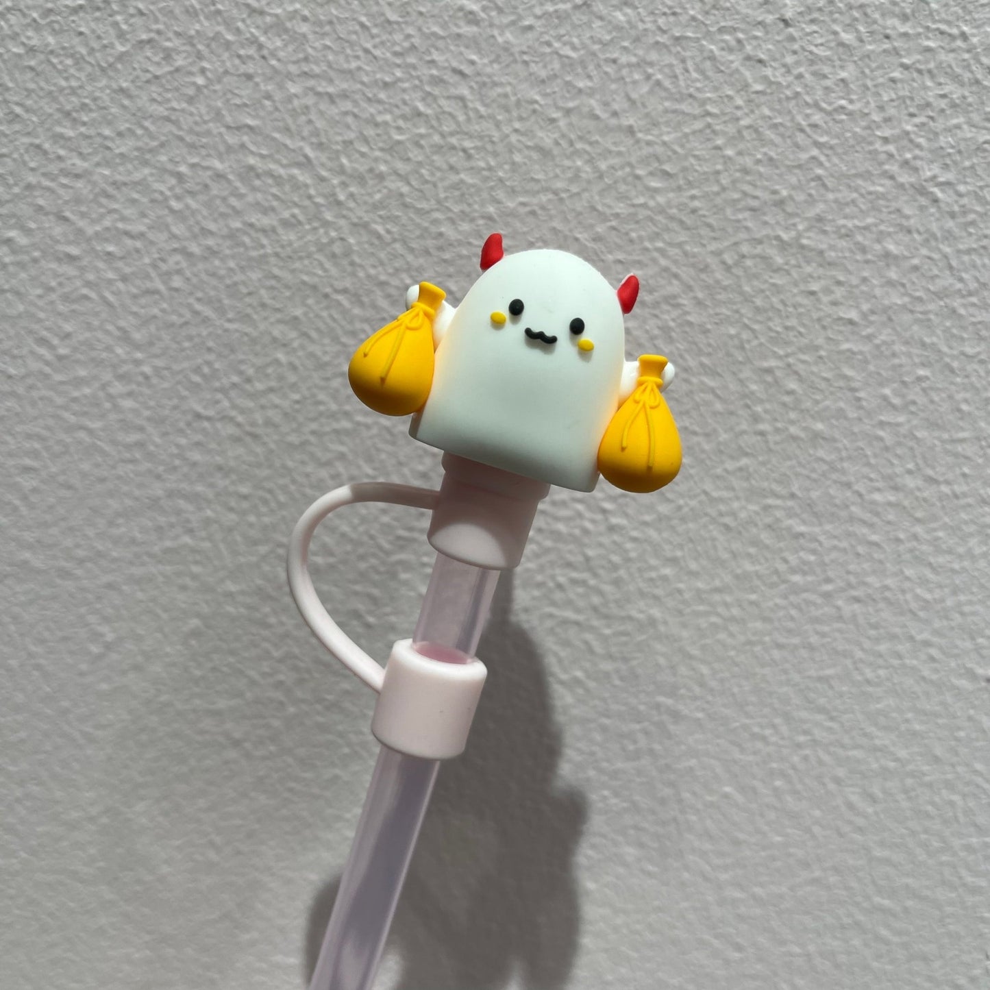 Not Starbucks product, Happy Devil Topper, ONLY topper ,DONOT include Straw , DONOT sell alone 5# loveinstarbucks loveinstarbucks