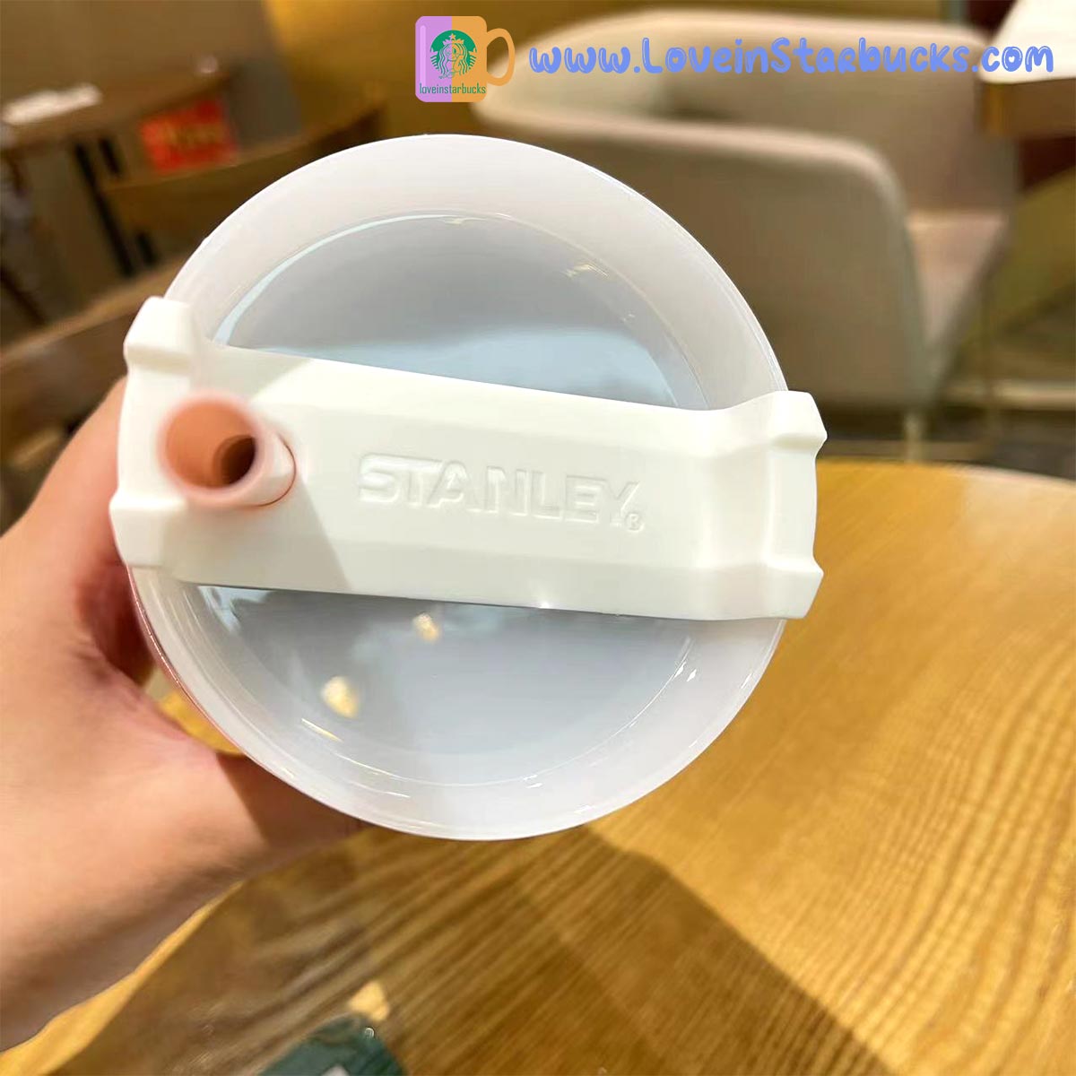 Starbucks Taiwan 2023 Valentine's Day baby pink Stanley stainless steel cup 591ml 20oz Starbucks loveinstarbucks