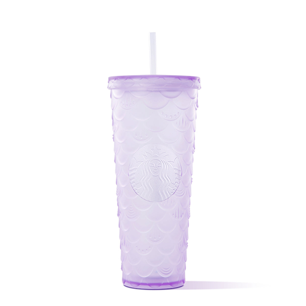 Starbucks tumbler China 2023 mystic purple series mermaid purple lilac scale cold starw cup 24oz Starbucks loveinstarbucks