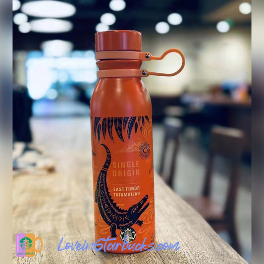Starbucks 2023 China Coffee origins series Timor-leste Tatamai Stainless steel thermos cup 532ml Starbucks loveinstarbucks