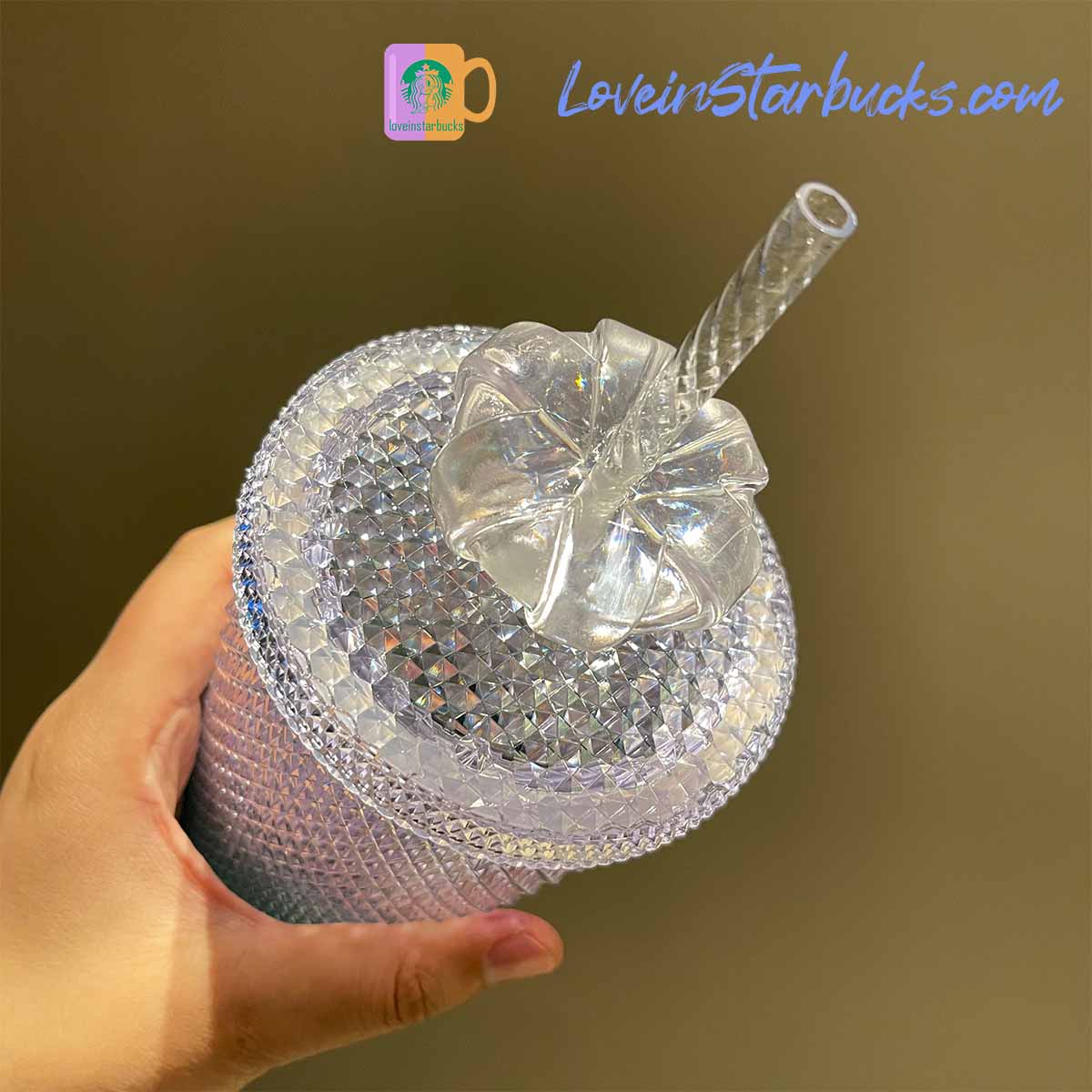 Starbucks tumblers Taiwan Shinning ICE mint studded cold straw cup 24oz Starbucks loveinstarbucks