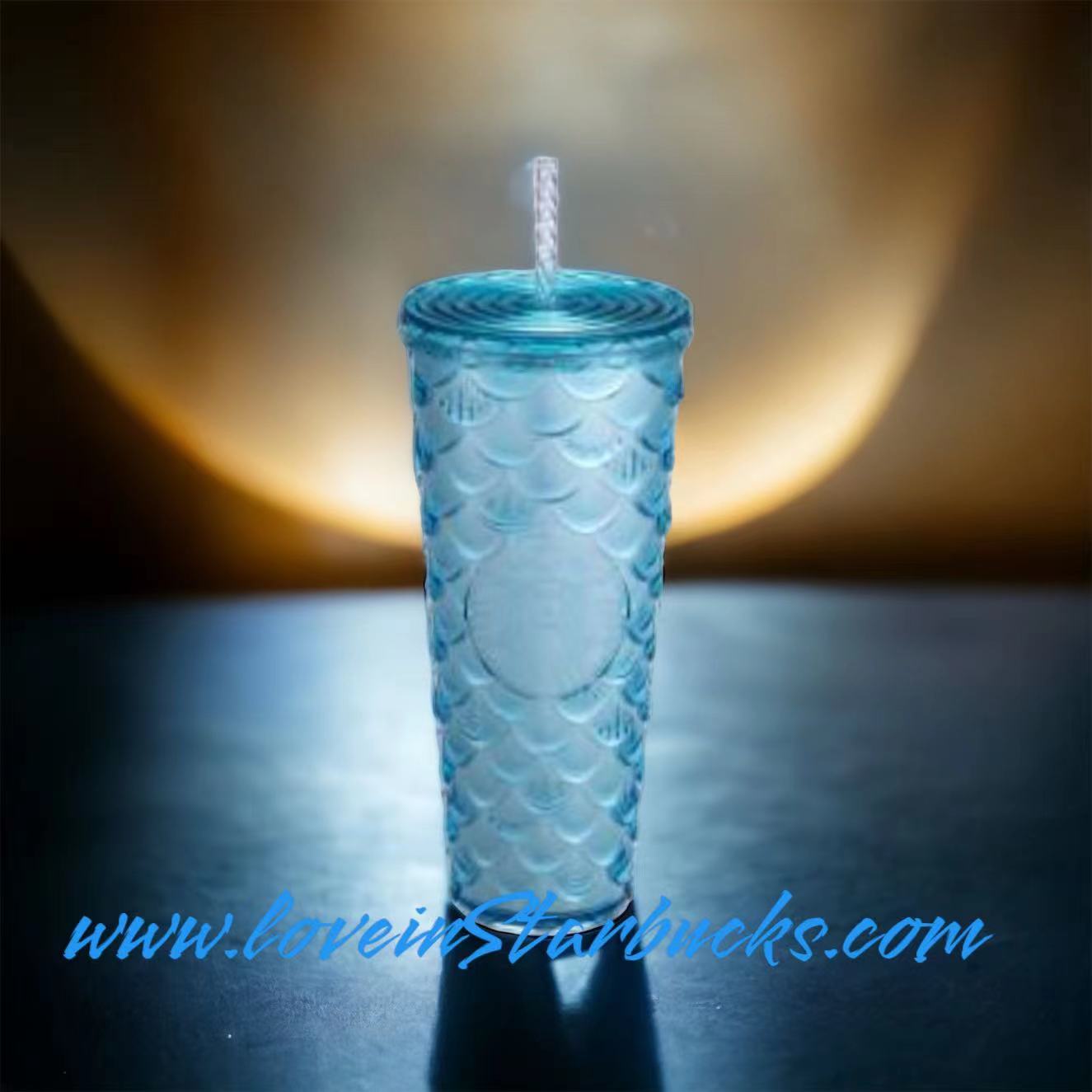 Starbucks Tumblers Taiwan Summer 3 mermaid purple / blue scale cup 24oz Starbucks loveinstarbucks
