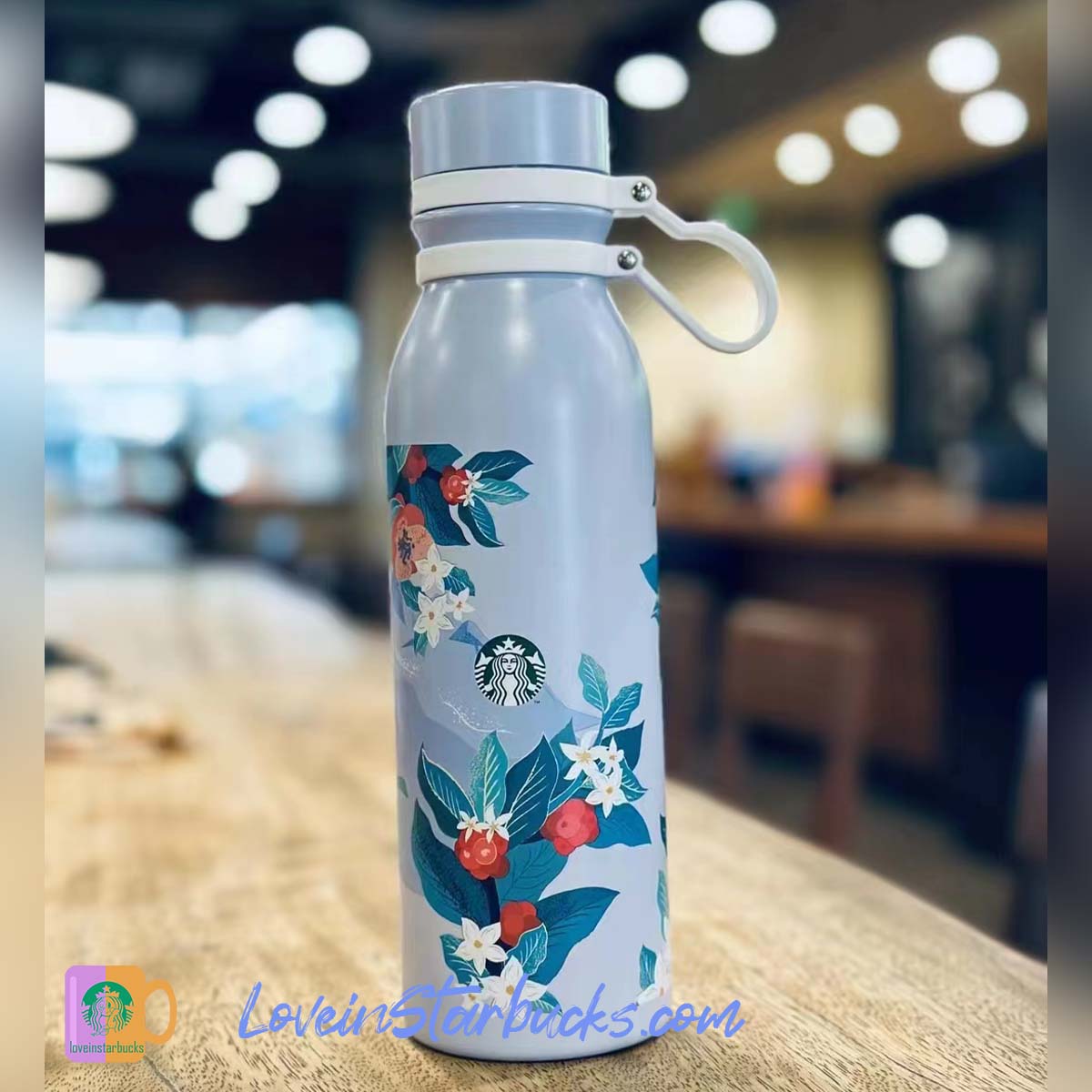 Starbucks 2023 China Coffee origins series Papua New Guinea Stainless steel thermos cup 532ml Starbucks loveinstarbucks