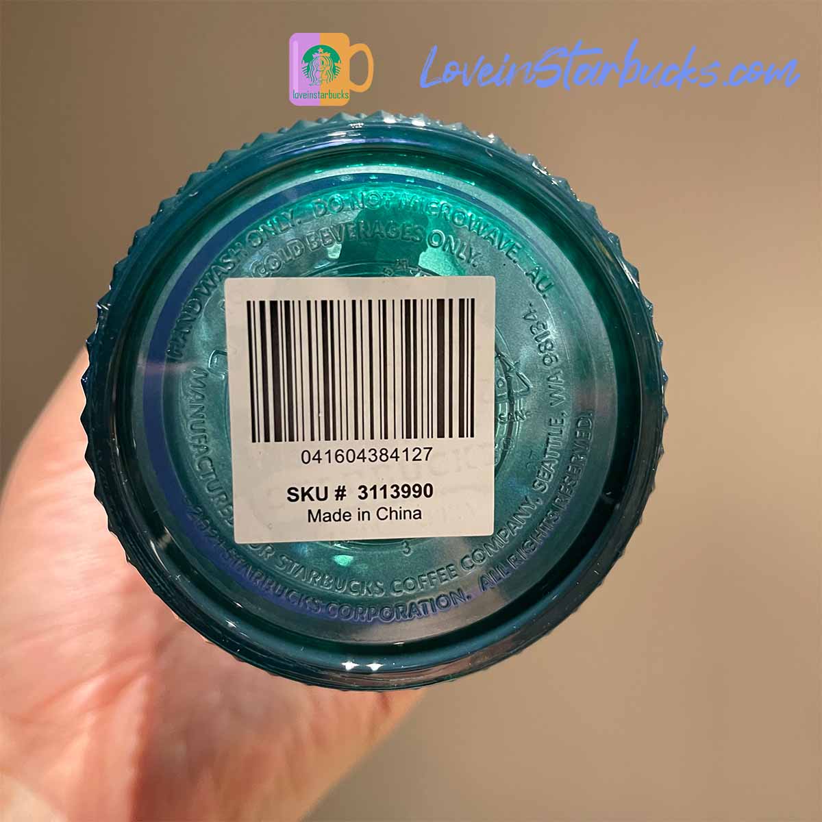 Starbucks tumblers Taiwan Shinning ICE mint studded cold straw cup 24oz Starbucks loveinstarbucks