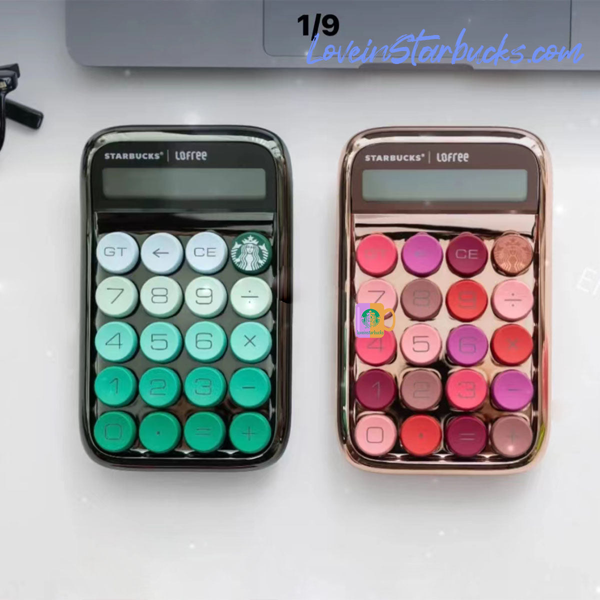 Starbucks China and Lofree Co-branded calculator calculators Starbucks loveinstarbucks