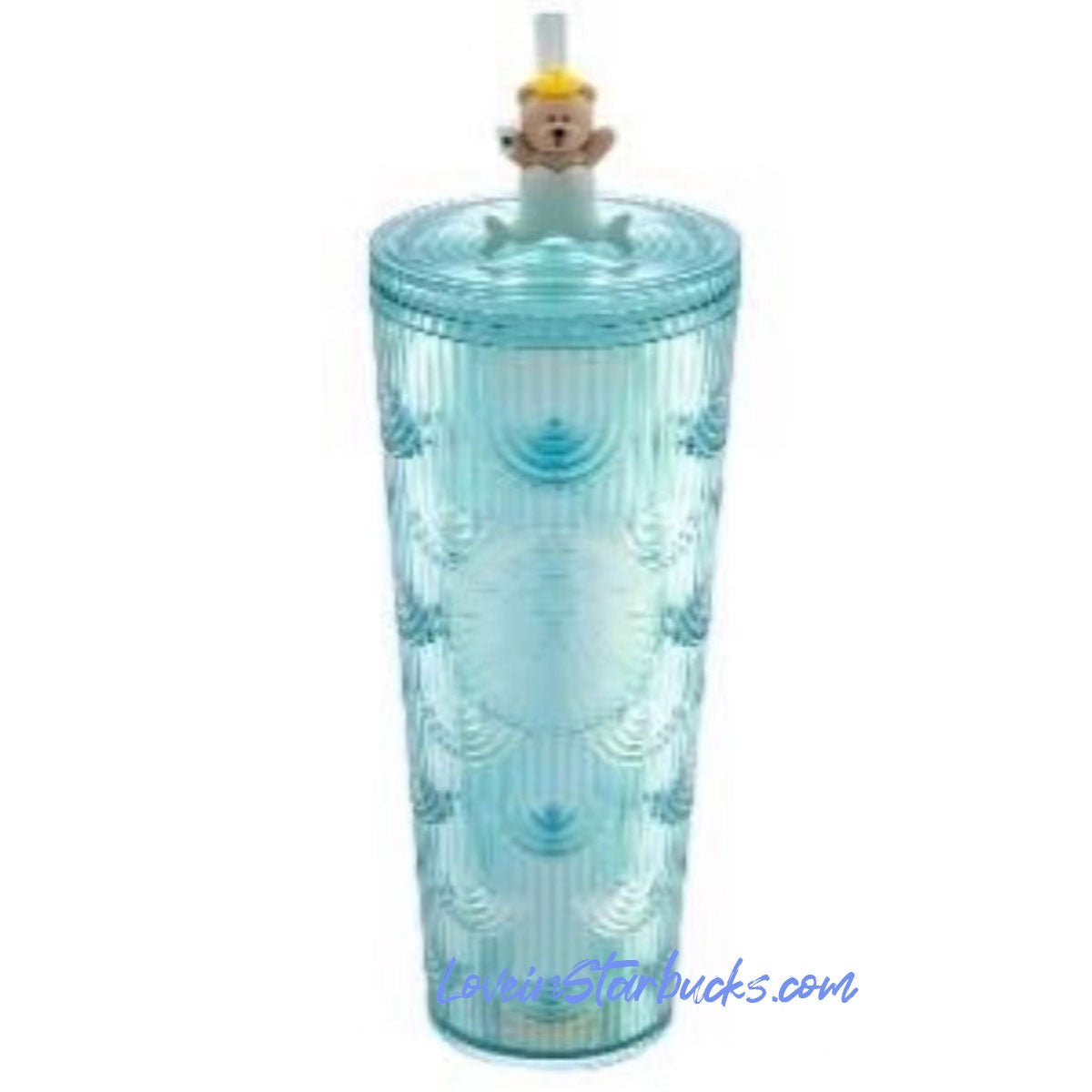 Starbucks tumblers Taiwan white and ice crown cold straw cup 24oz Starbucks loveinstarbucks