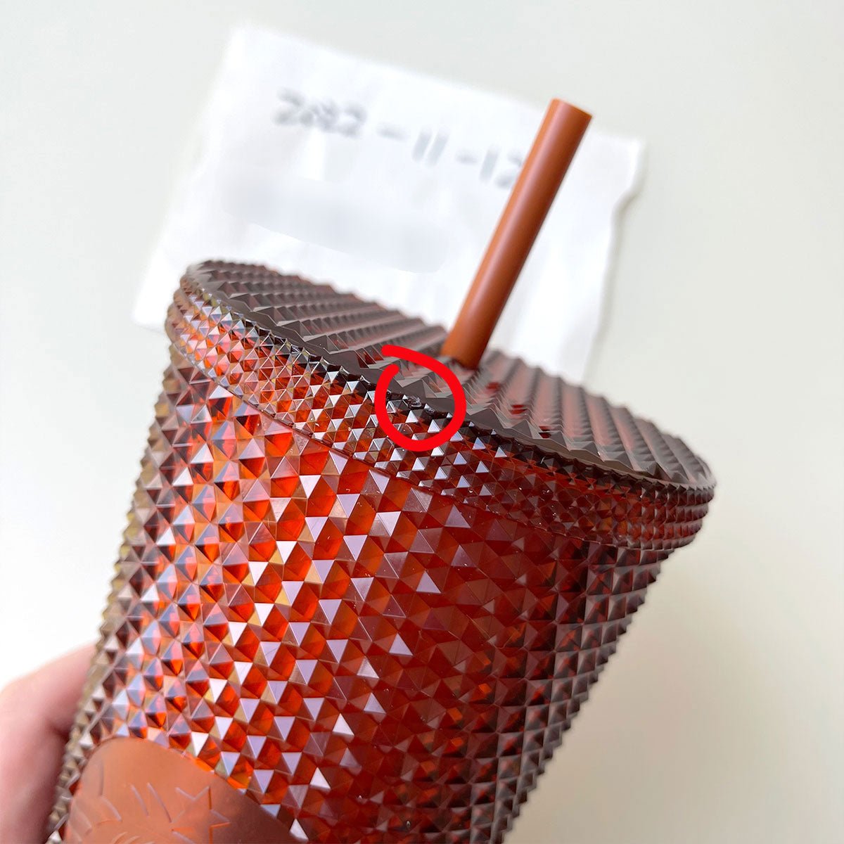 on sale Starbucks China 2022 Halloween orange Pumpkin straw studded cup 24oz Starbucks loveinstarbucks