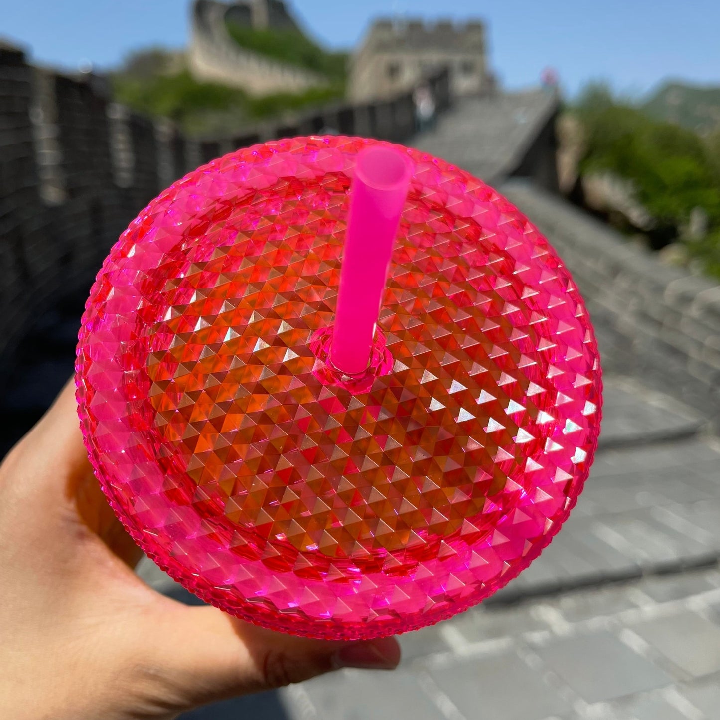 onsale Starbucks China Mango/Sunset studded cold cup 24oz Starbucks loveinstarbucks