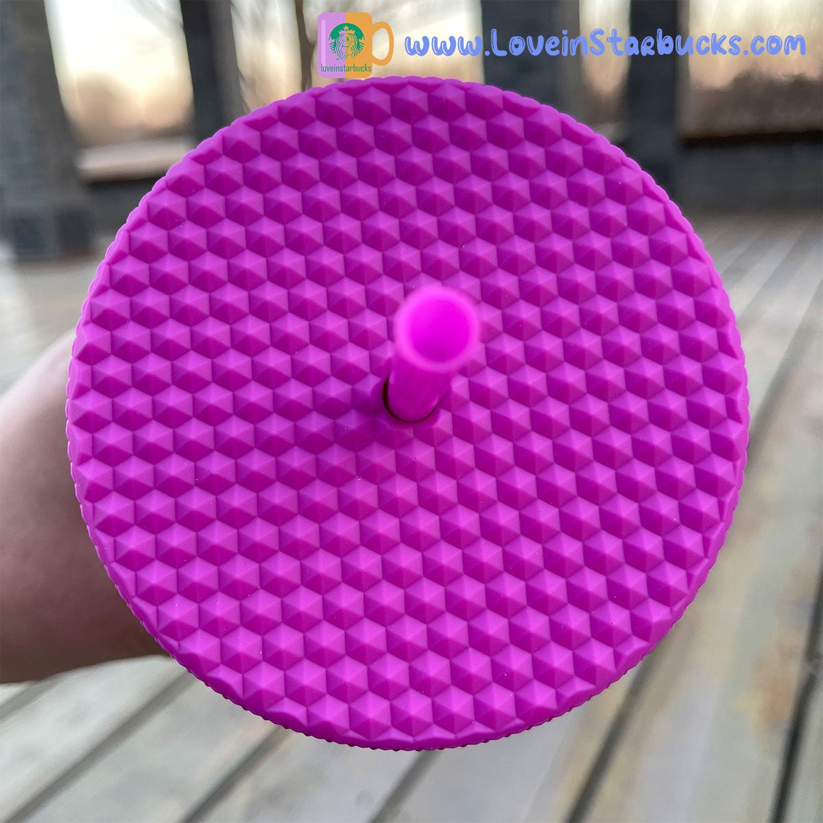 Starbucks Taiwan purple matte straw studded cup 24oz Starbucks loveinstarbucks