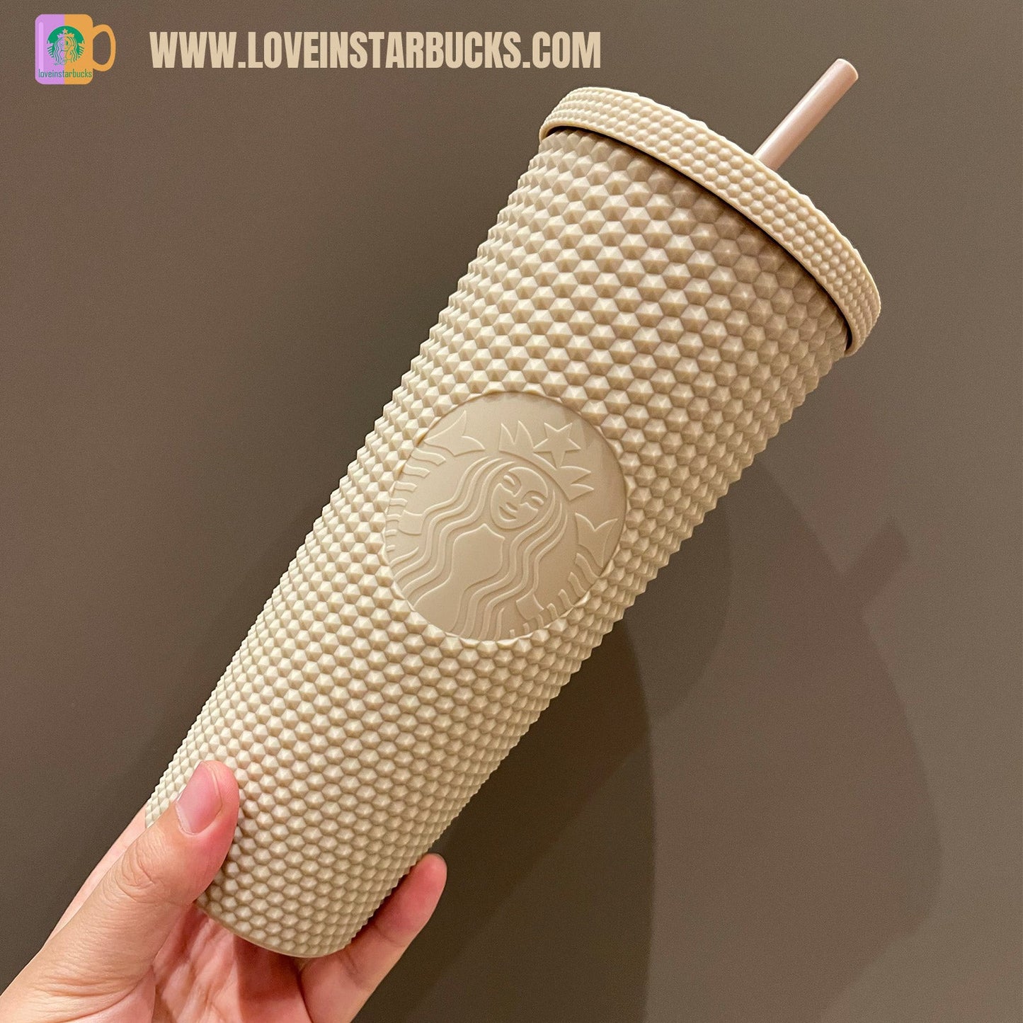 Starbucks warm autumn afterglow milk tea studded straw cup 24oz Starbucks loveinstarbucks