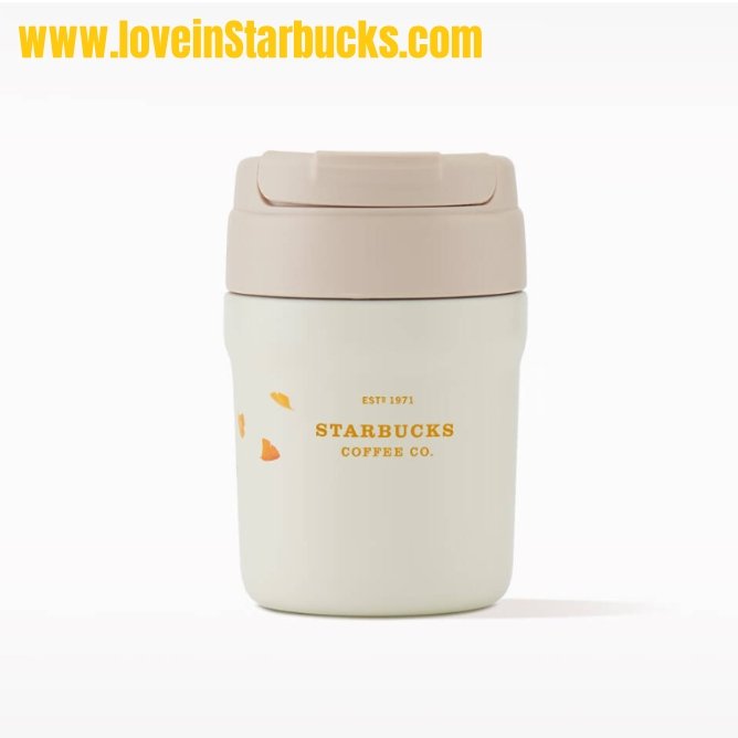 Starbucks 2022 autumn forest Cute Rabbit Ginkgo Double-Mouth Accompanying Cup Starbucks loveinstarbucks