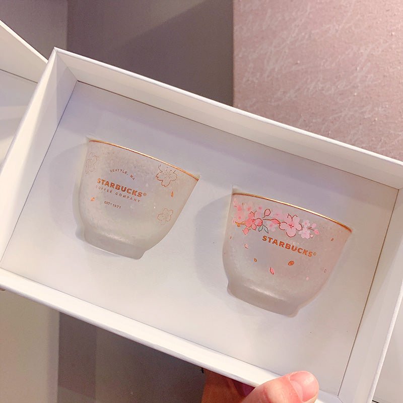 Starbucks 2022 China sakura a pair of cups 170ml Starbucks loveinstarbucks