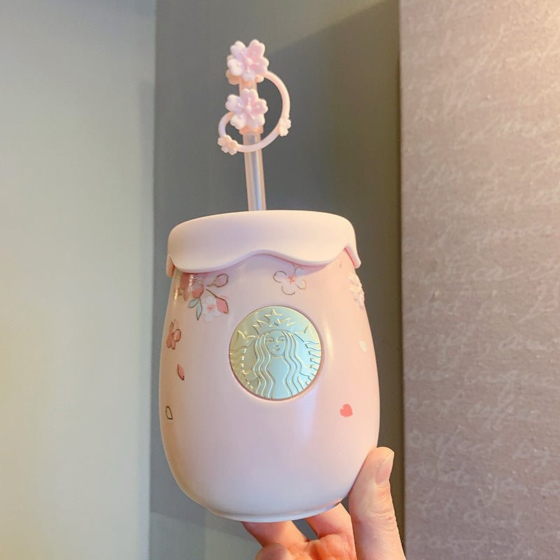 Starbucks 2022 China sakura ceramic cup 485ml Starbucks loveinstarbucks