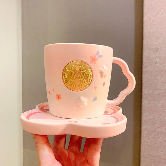 Starbucks 2022 China sakura Falling Cherry Blossom Cup 370ml Starbucks loveinstarbucks