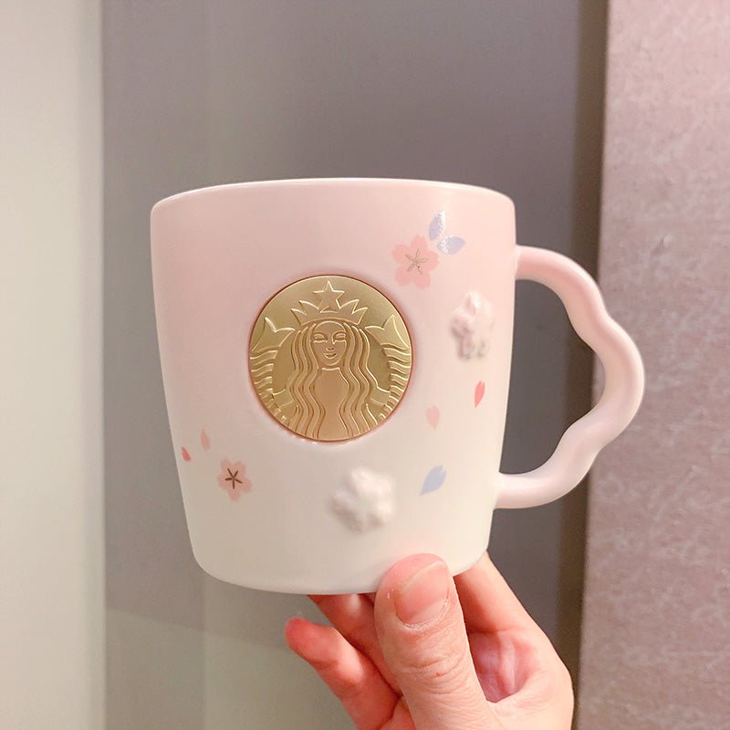 Starbucks 2022 China sakura Falling Cherry Blossom Cup 370ml Starbucks loveinstarbucks