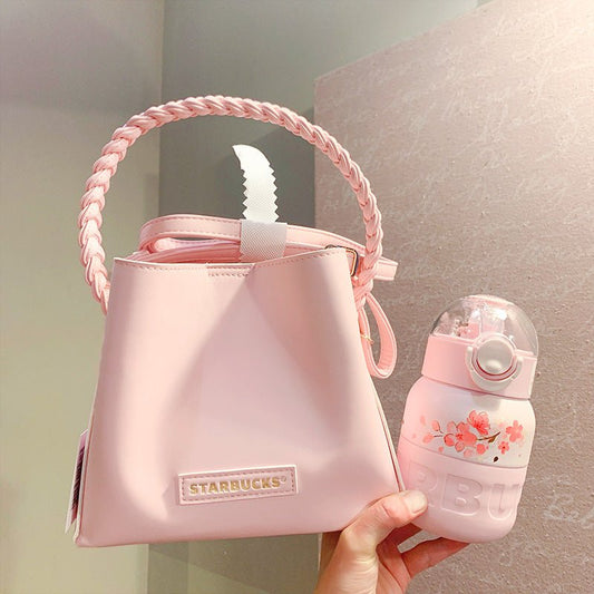 Starbucks 2022 China sakura Stainless Steel Cup and Bag 375ml Starbucks loveinstarbucks
