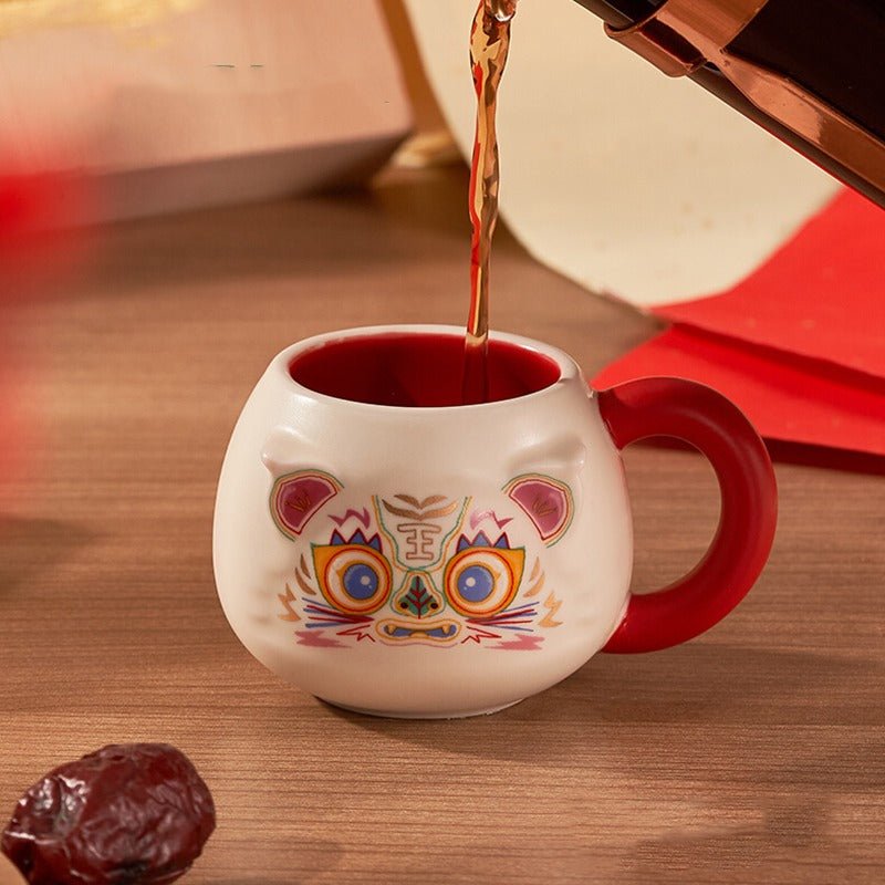 Starbucks 2022 New Year's Cute Tiger 100ml mug Starbucks loveinstarbucks