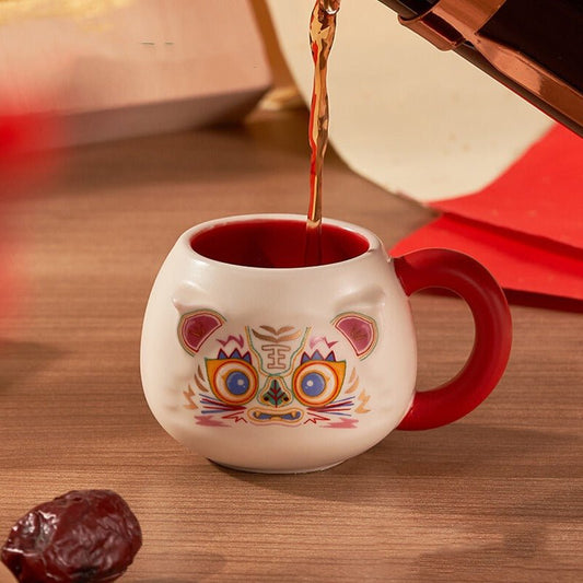 Starbucks 2022 New Year's Cute Tiger 100ml mug Starbucks loveinstarbucks